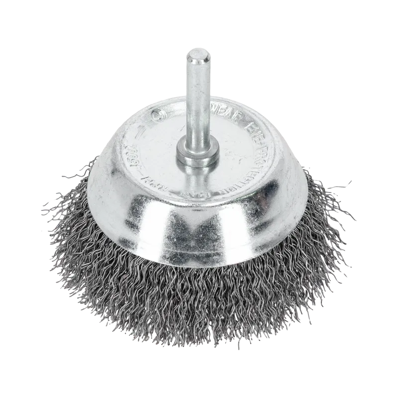 Perie Sarma Tip Cupa cu Tija 80MM