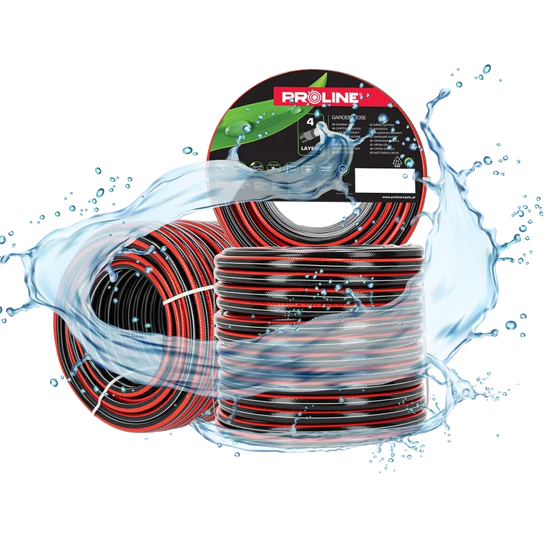 Furtun Apa 4-Straturi Premium 1/2" / 50M