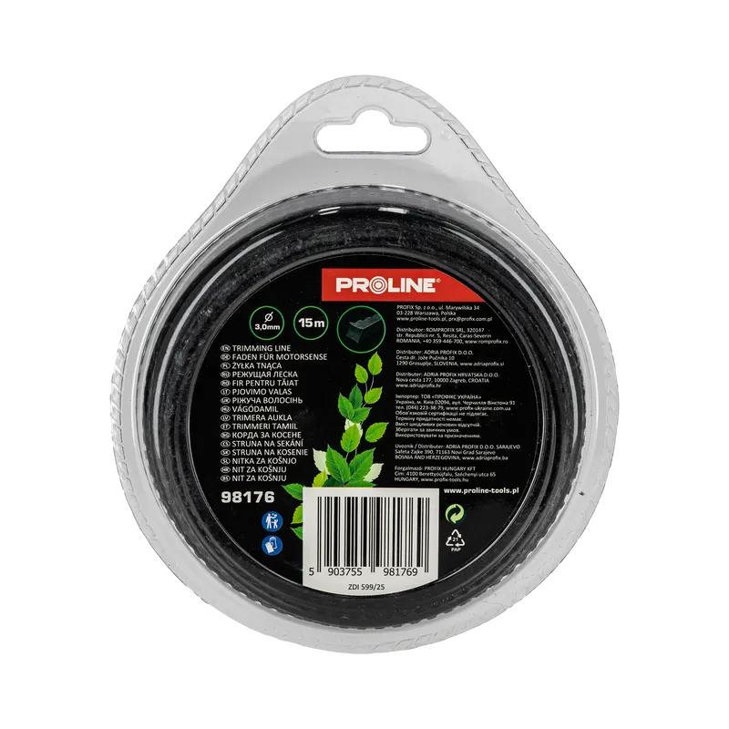 Fir Motocoasa Ranforsat - Zimtat 3.0MM / 15M
