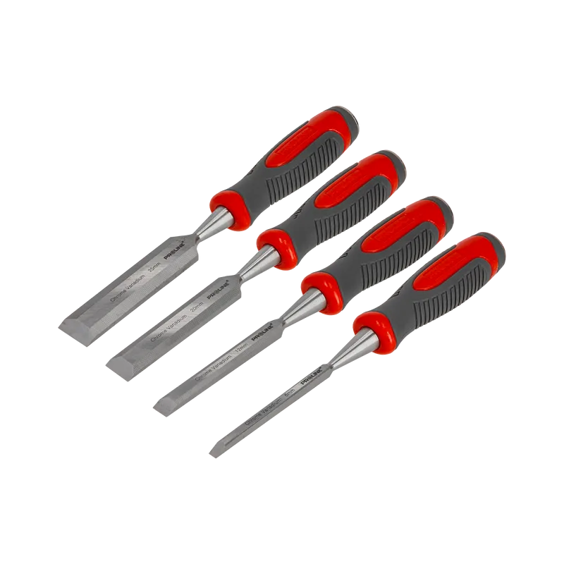 Set Dalti Lemn cu Maner Bimaterial - 4P.