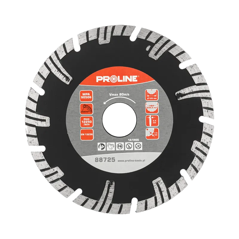 Disc Diamantat Turbo Segmentat 125MM