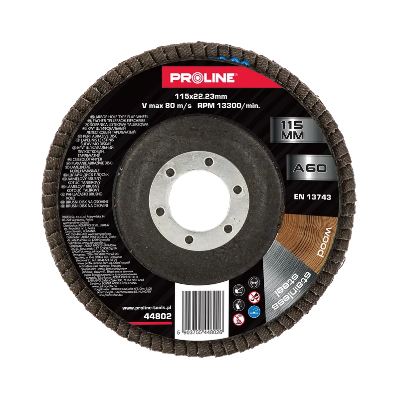 Disc Abraziv Lamelar 115MM - GR.60