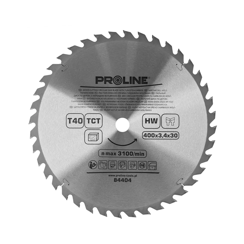 Disc Circular pentru Lemn cu Dinti Vidia 400MM / 40D.