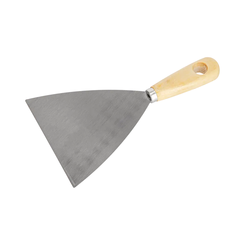Spaclu cu Maner Lemn 125MM