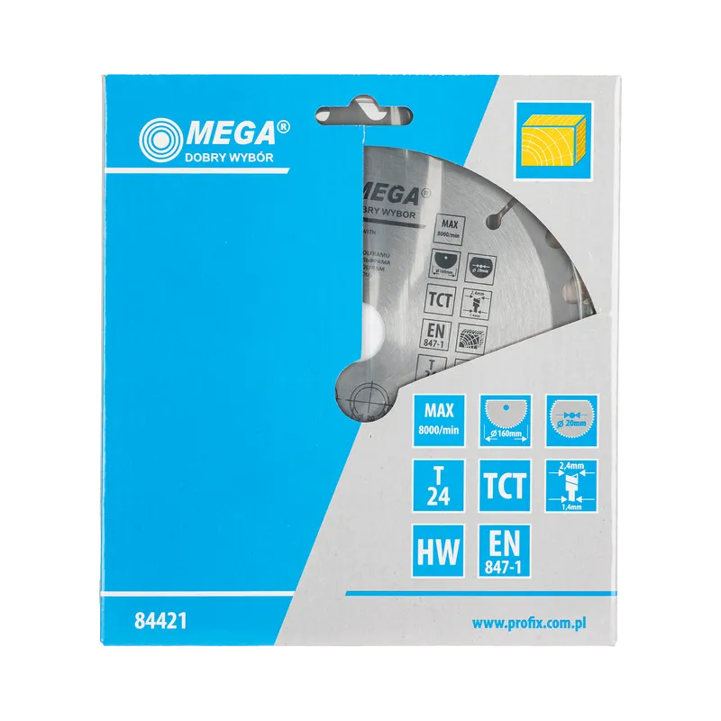 Disc Circular pentru Lemn cu Dinti Caliti 160MM / 24D.