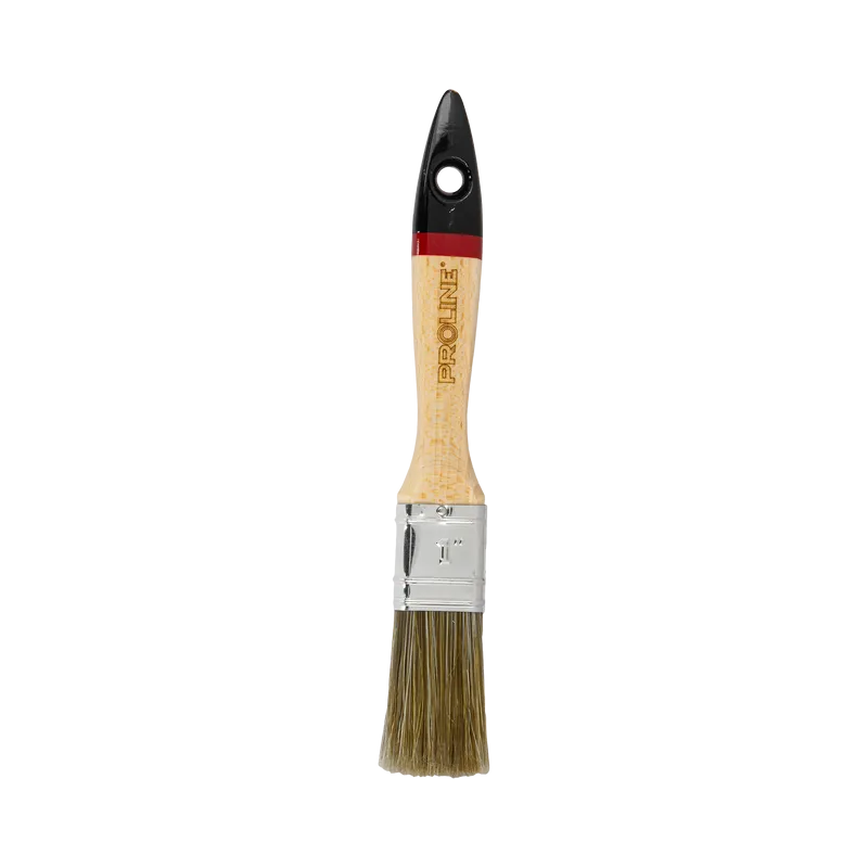 Pensula Vopsele Acrilice cu Maner Lemn - 1"