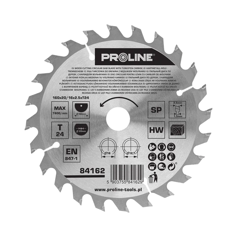 Disc Circular pentru Lemn cu Dinti Vidia 160MM / 24D.