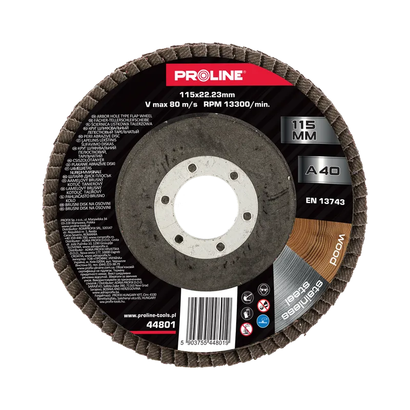 Disc Abraziv Lamelar 115MM - GR.40