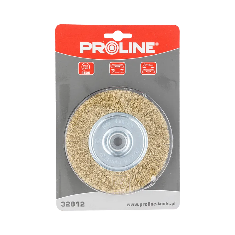 Perie Sarma Alama Tip Circular cu Orificiu 115MM