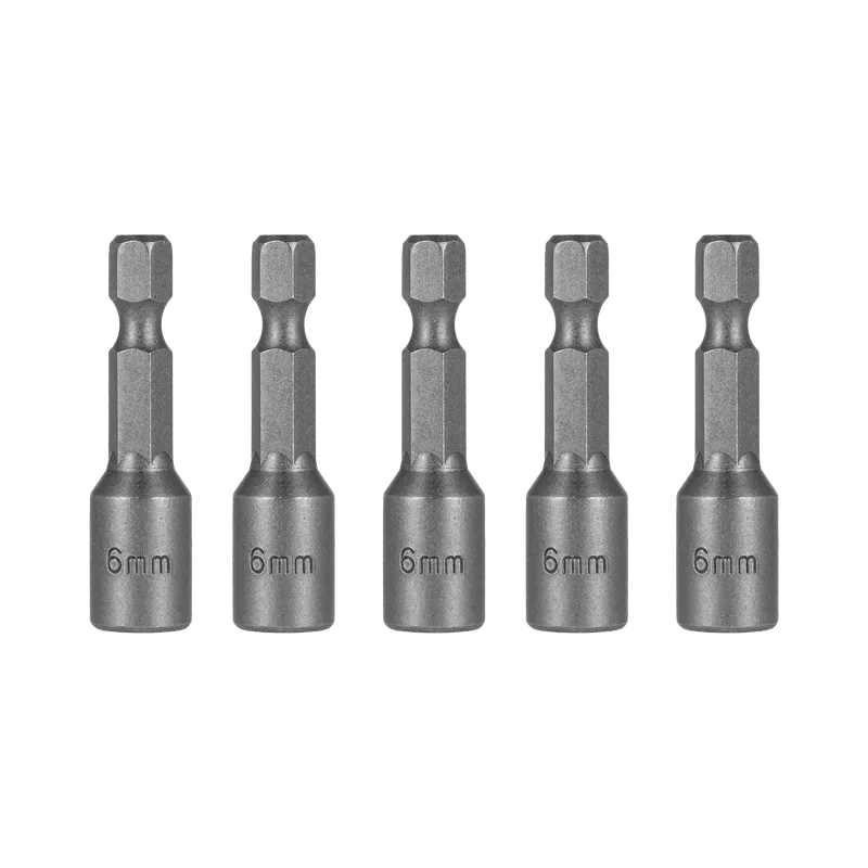 Varfuri Tubulare 1/4" - 6MM, 5/Set