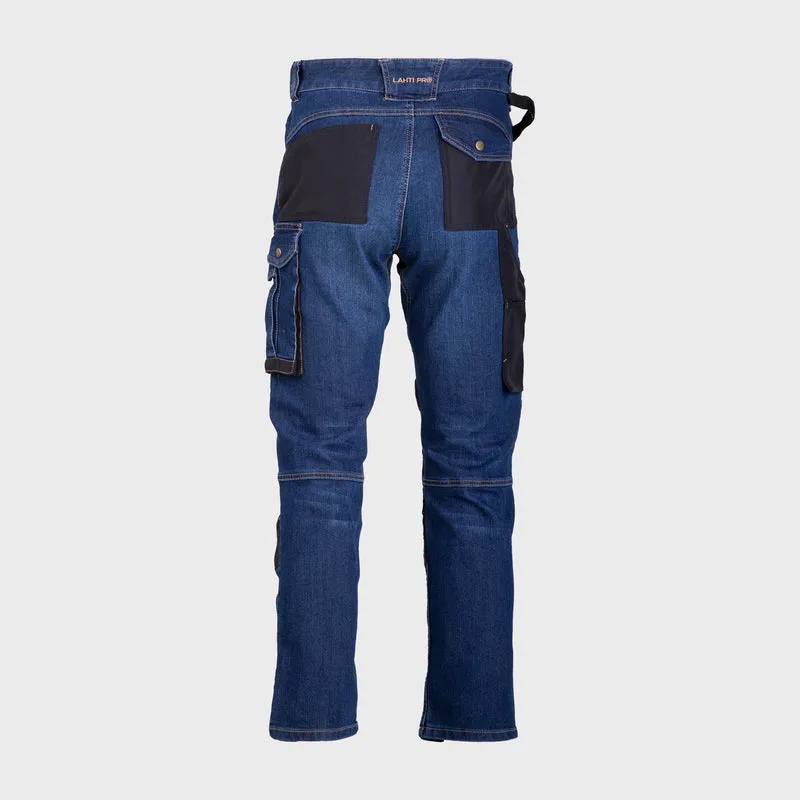 Pantalon Lucru Tip-Blugi Slim-Fit Elastic - 2XL/H-188