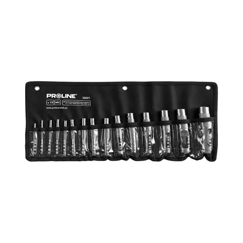 Set Perforatoare 2.0-22.0MM - 15P.
