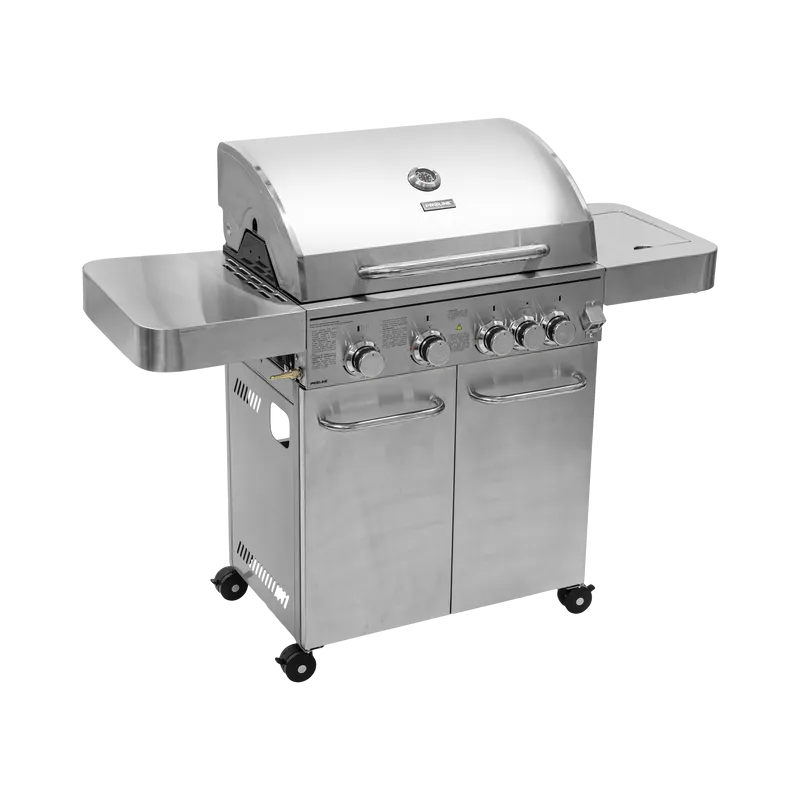 Grill Gaz Inoxidabil - 4+1 Arzatoare / 17.15KW
