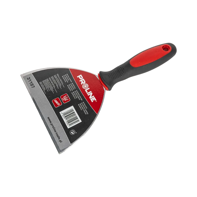 Spaclu Inox cu Maner Bimaterial 150MM