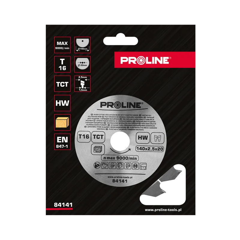 Disc Circular pentru Lemn cu Dinti Vidia 140MM / 16D.