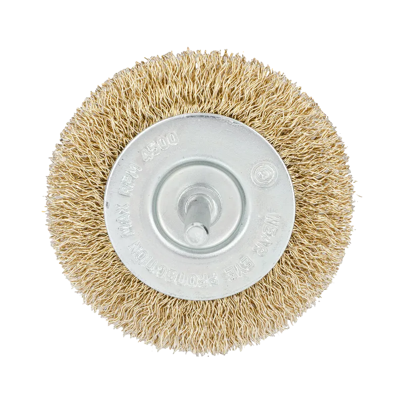 Perie Sarma Alama Tip Circular cu Tija 100MM