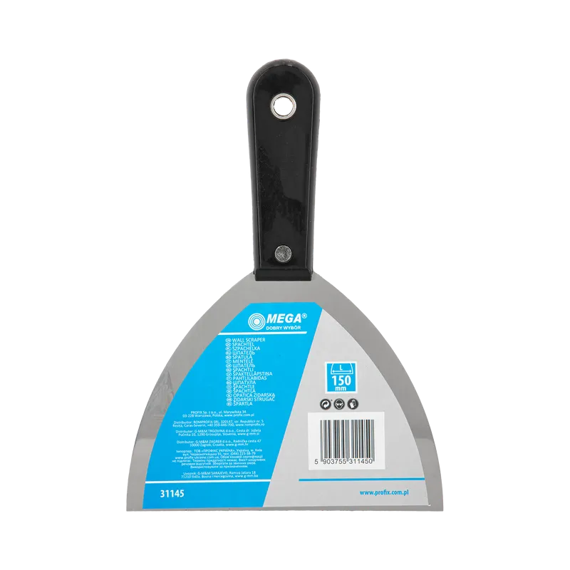 Spaclu cu Maner Plastic 150MM