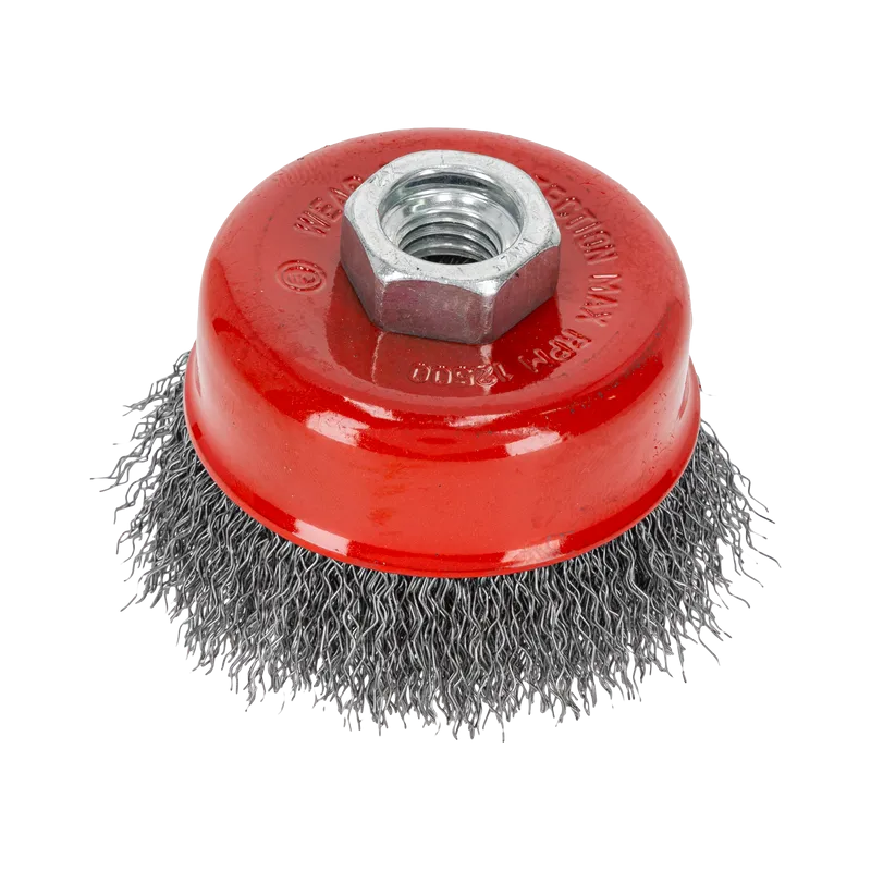 Perie Sarma Tip Cupa cu Filet 75MM