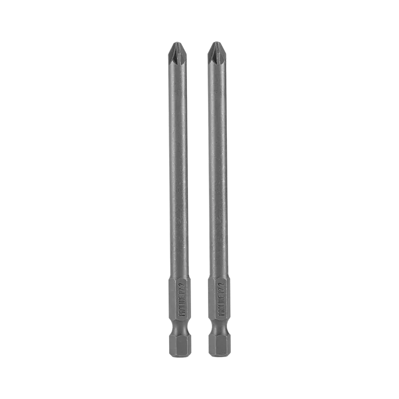 Varfuri Pozidriv 1/4" / 100MM - PZ2, 2/Set