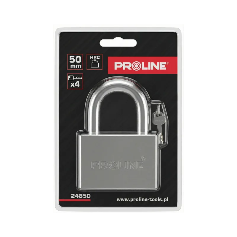 Lacat Securizat cu Tija Externa Curbata 50MM