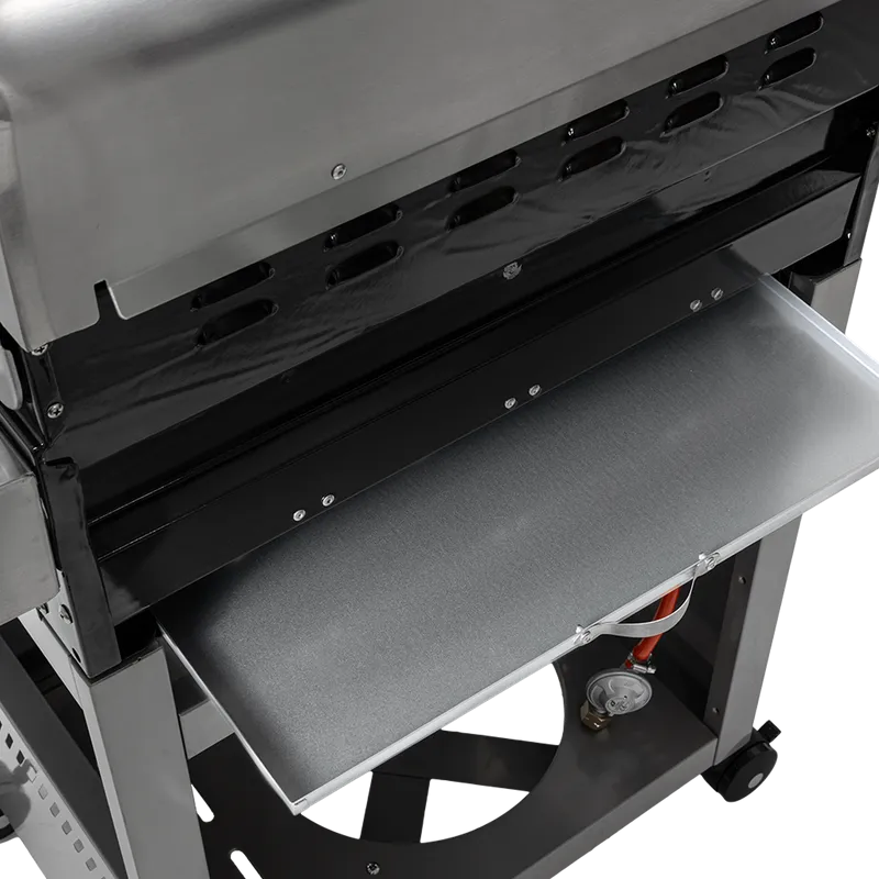 Grill Gaz Inoxidabil - 3+1 Arzatoare / 13.65KW