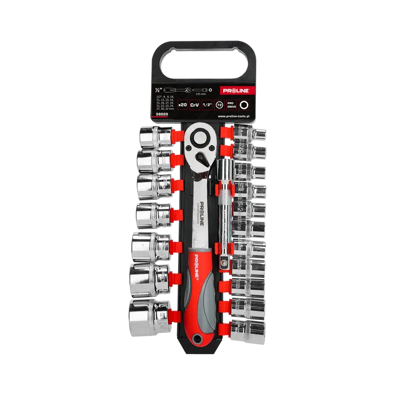 Set Tubulare 1/2" 8-32MM - 20P.