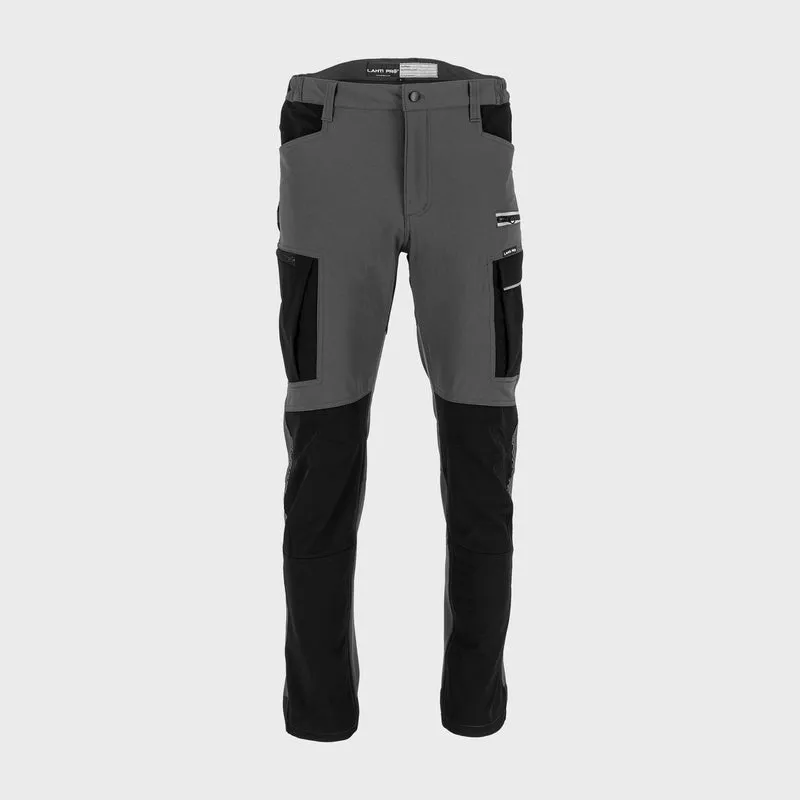 Pantalon Lucru Slim-Fit-Flexibil / Gri - 3XL