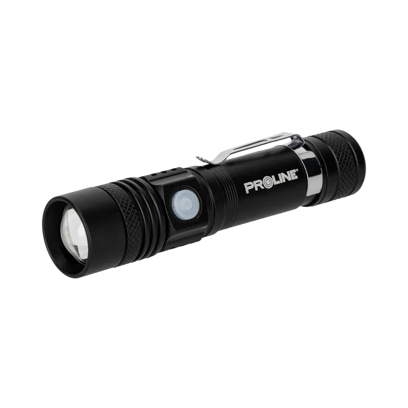 Lanterna Aluminiu LED Zoom / 300LUMEN / 1200MAH