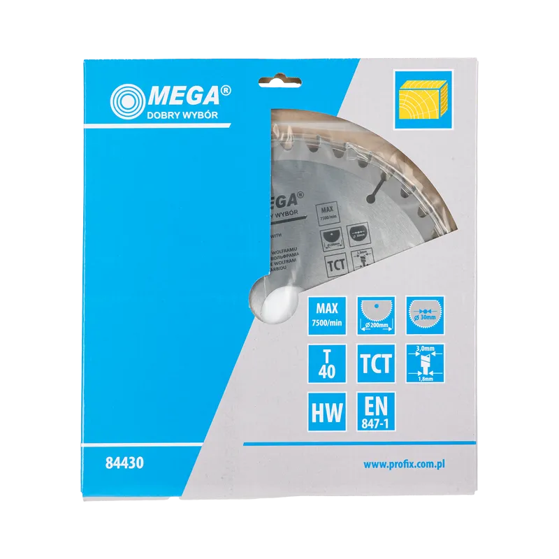 Disc Circular pentru Lemn cu Dinti Caliti 200MM / 40D.