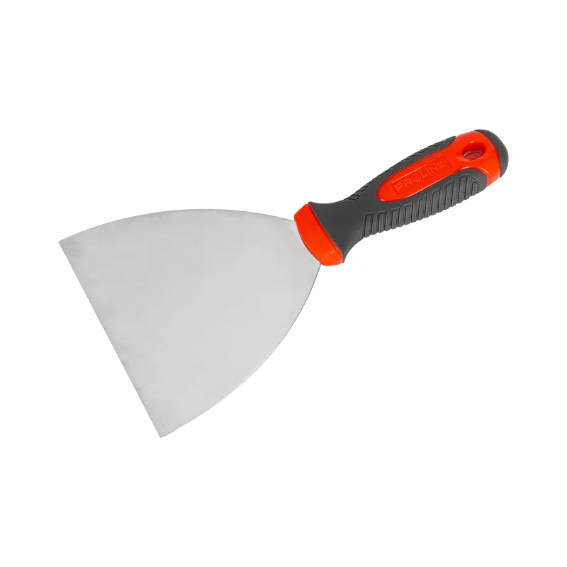 Spaclu Inox cu Maner Gumat 125MM