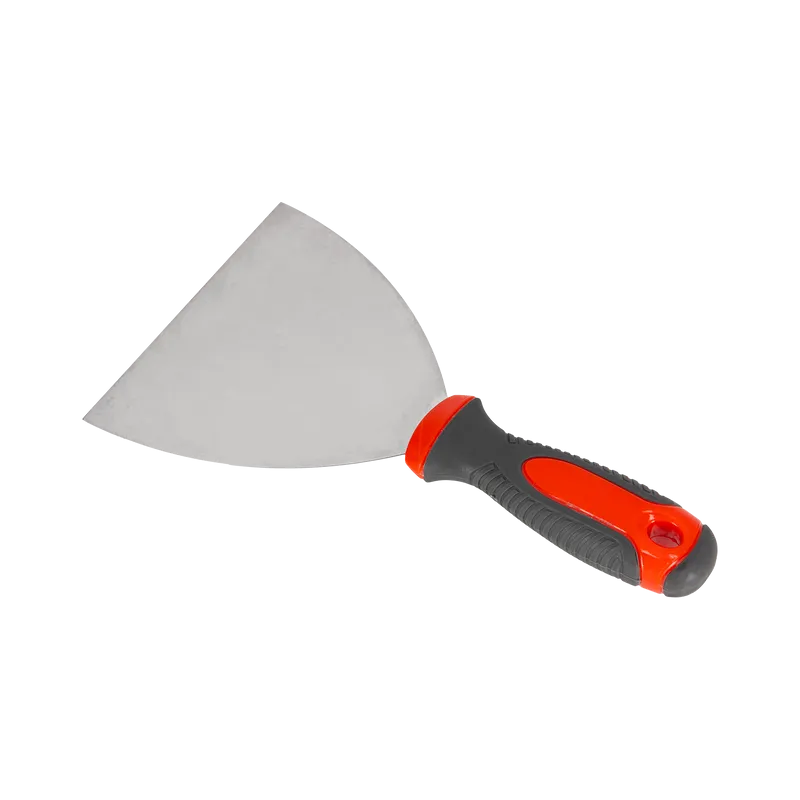 Spaclu Inox cu Maner Gumat 125MM