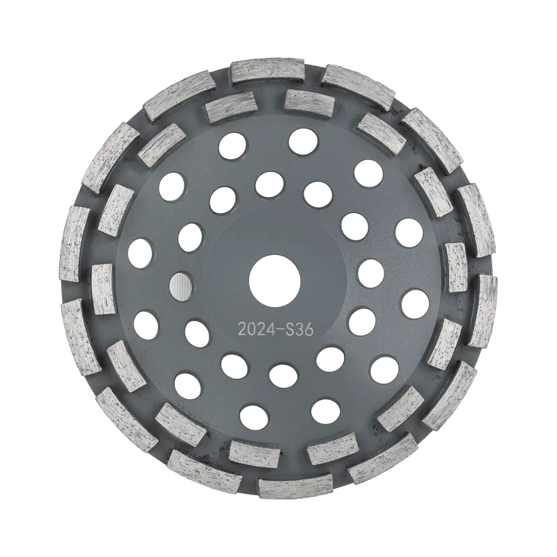 Disc Diamantat Dublu Segmentat de Slefuire 180MM