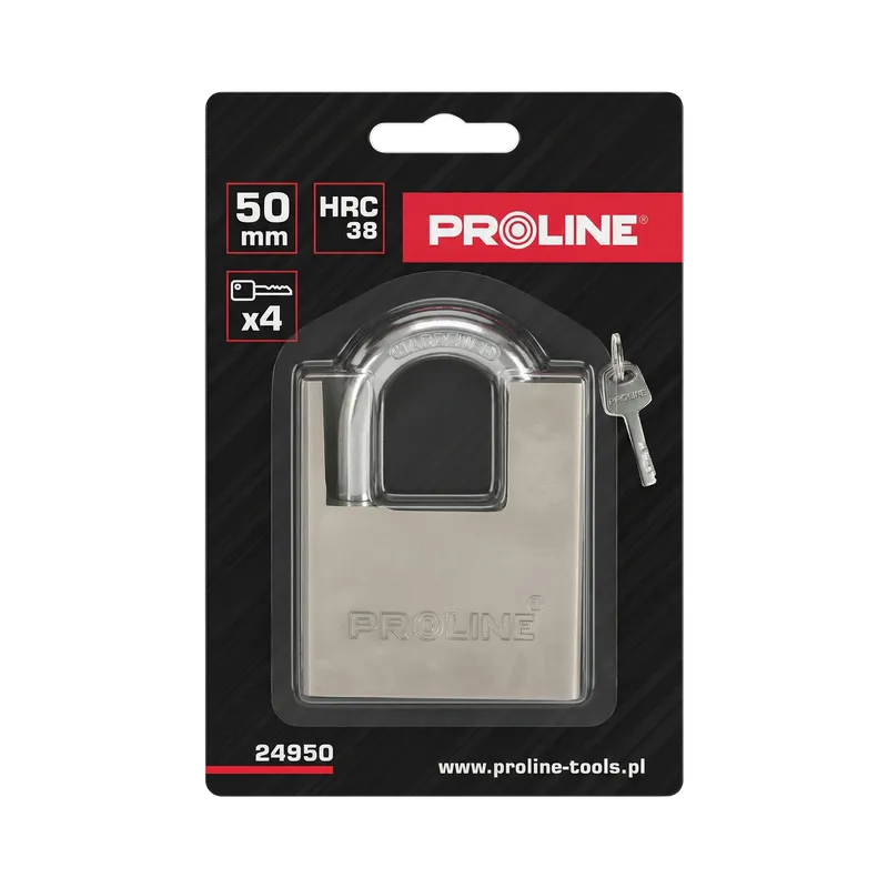 Lacat Securizat cu Tija Interna Curbata 50MM