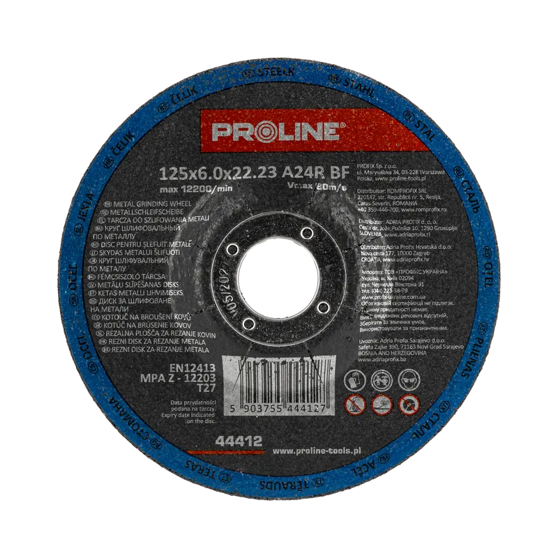 Disc Polizare Depresat 125X6.0MM / A24R