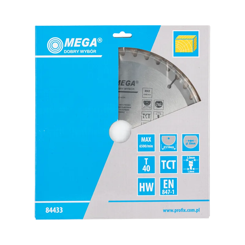 Disc Circular pentru Lemn cu Dinti Caliti 210MM / 40D.