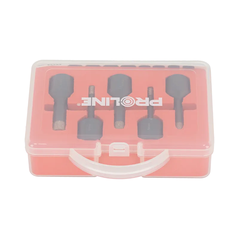 Set Carote Diamantate cu Filet Fixare 5-12MM - 5P.