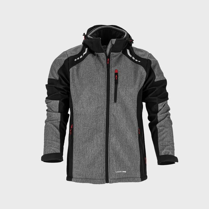 Jacheta Imprimeu Reflectorizant Elastica cu Gluga - XL