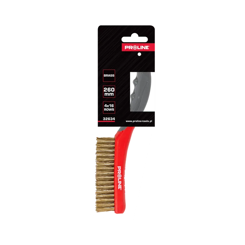 Perie Curatare cu Fire Alama 4X16 Randuri - 260MM