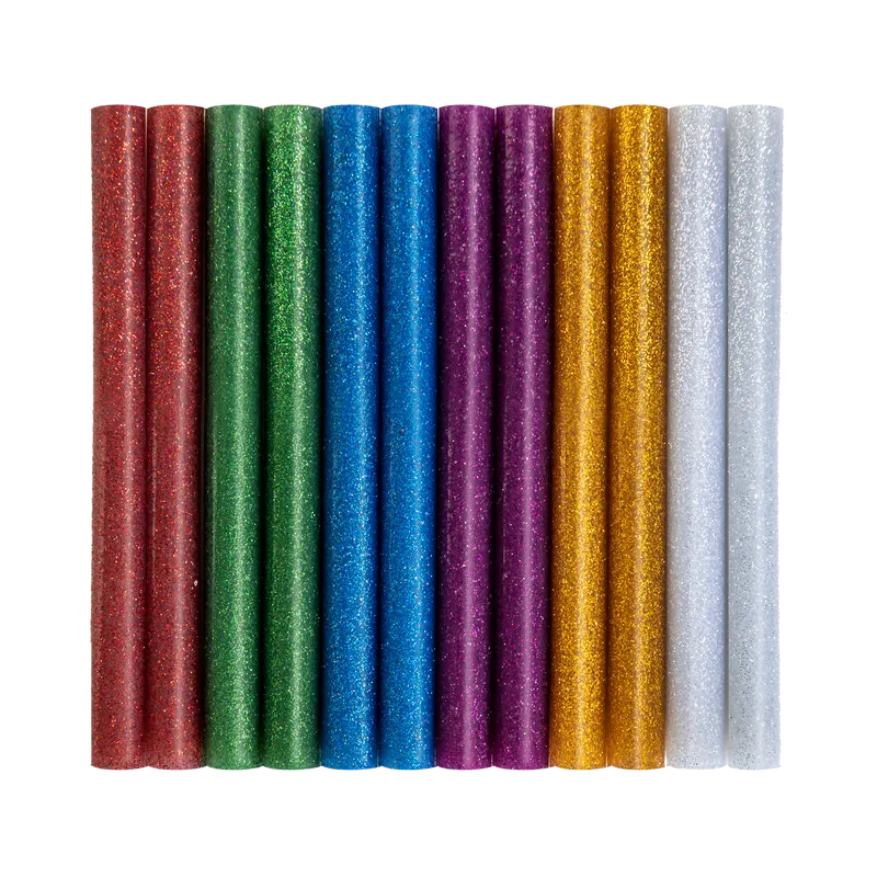 Baghete Silicon Sclipici in Blister 8X100MM, 12/Set