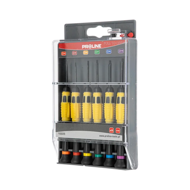 Set Surubelnite Precizie Ni-CR-Mo cu Maner / Torx - 6P.