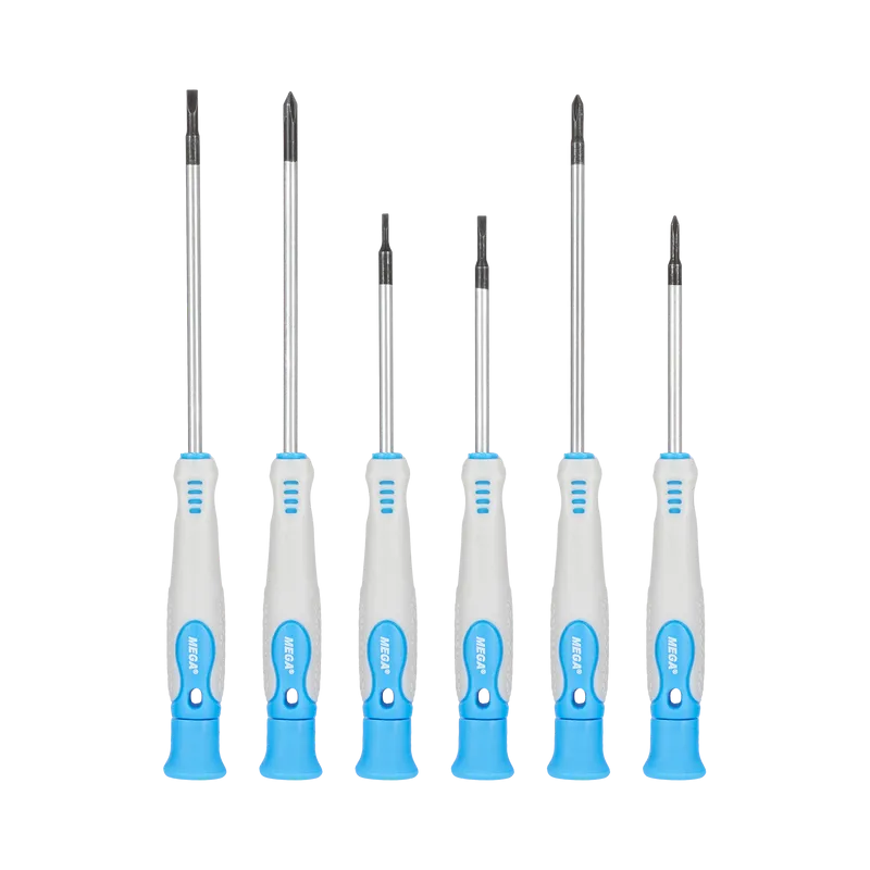 Set Surubelnite Precizie CR-VA Maner Soft-Touch - 6P.