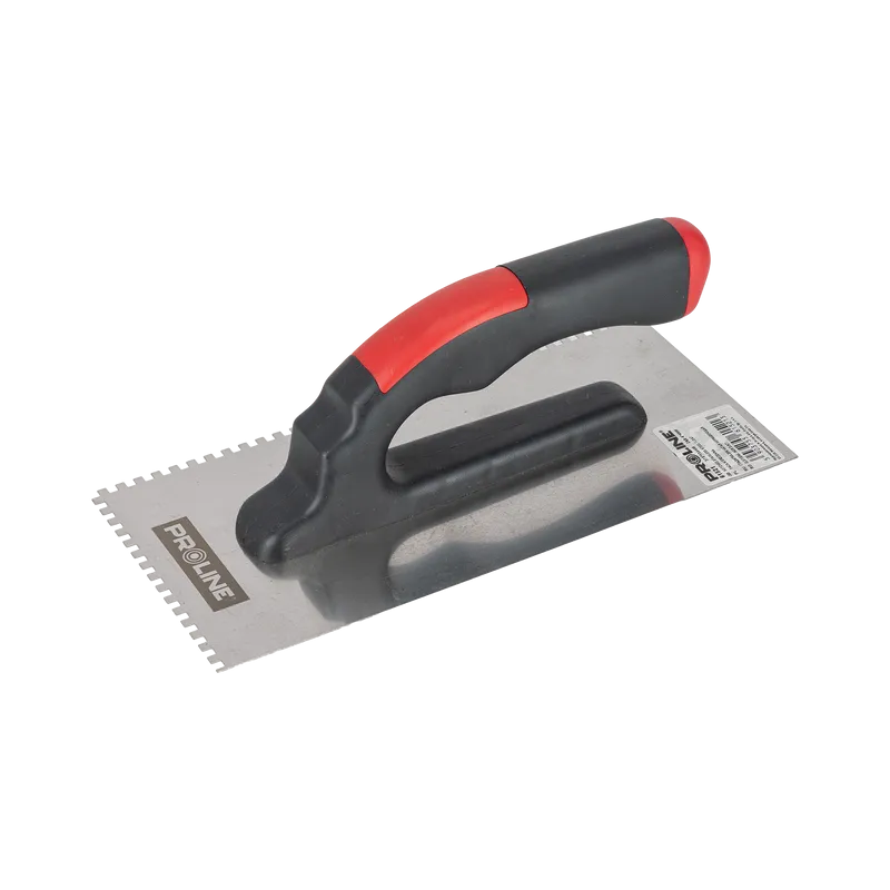 Gletiera Inox Dintata cu Maner Plastic 270X130/4MM