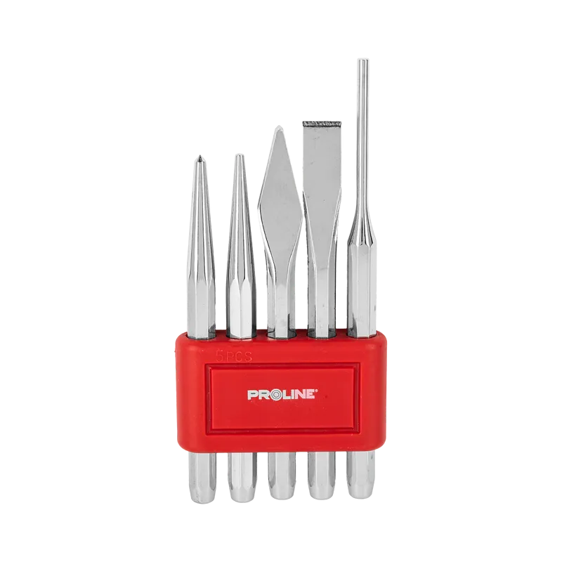 Set Dalti-Dornuri-Punctatoare CR-VA pentru Metal - 5P.
