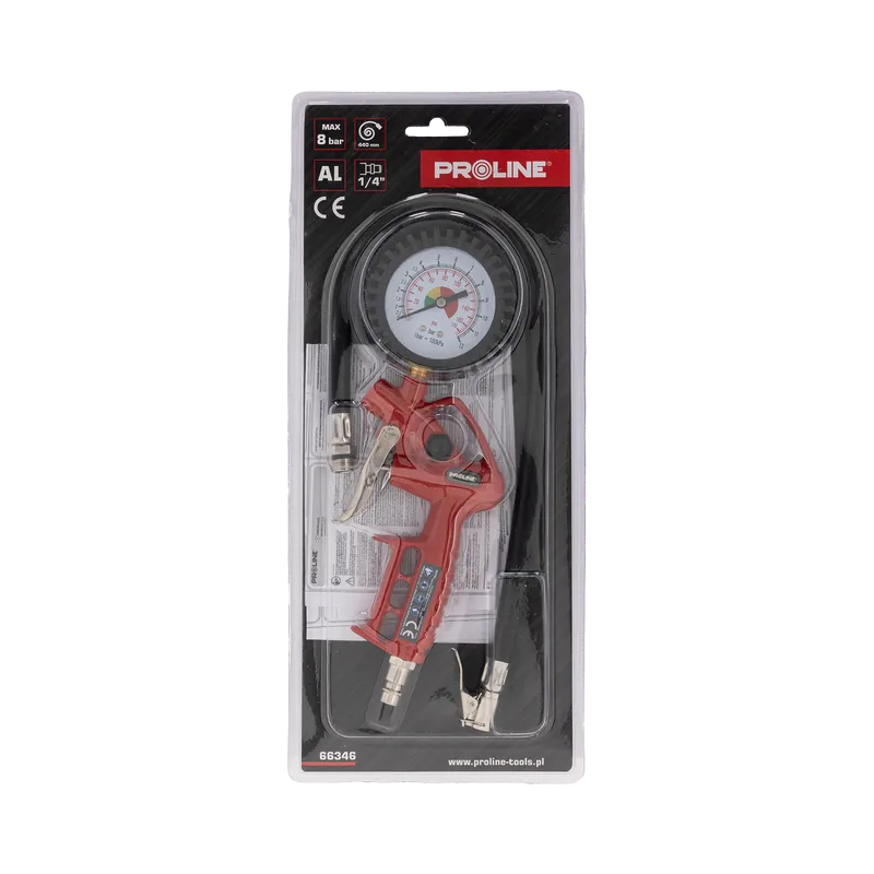 Pistol pentru Umflat cu Manometru