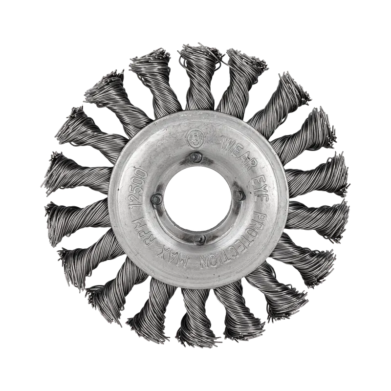 Perie Sarma Impletita Tip Circular cu Orificiu 100MM