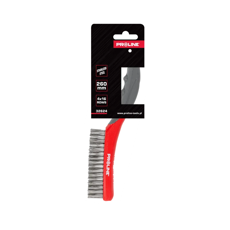 Perie Curatare cu Fire Inox 4X16 Randuri - 260MM