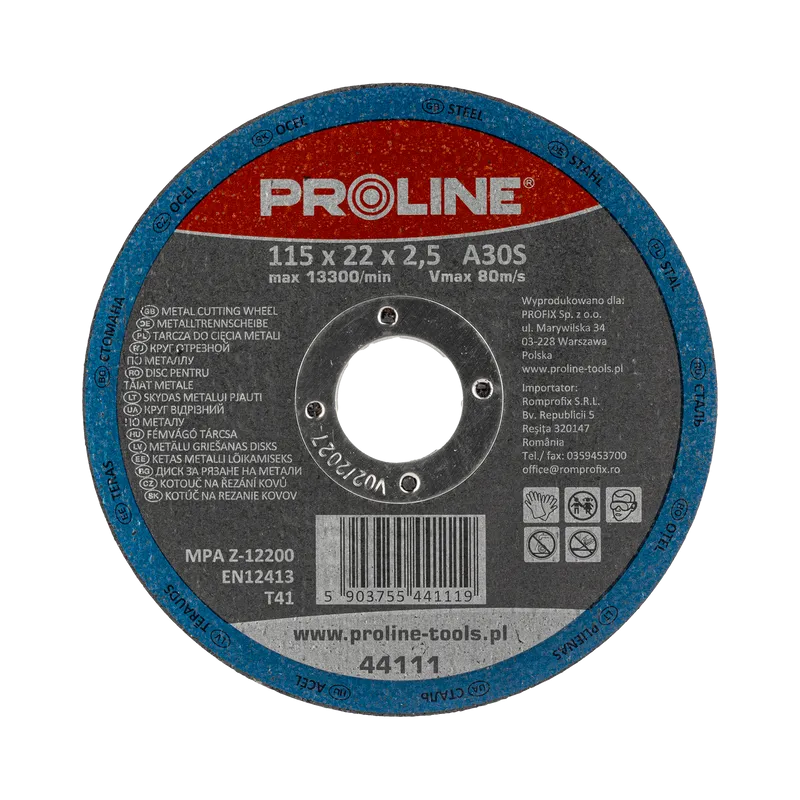 Disc Debitare Metal Extra Dur 115X2.5MM / A30S