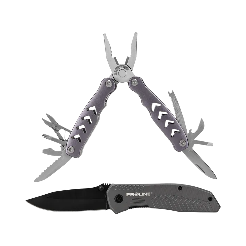 Briceag Multifunctional si Briceag cu Lama Inox - 2P.