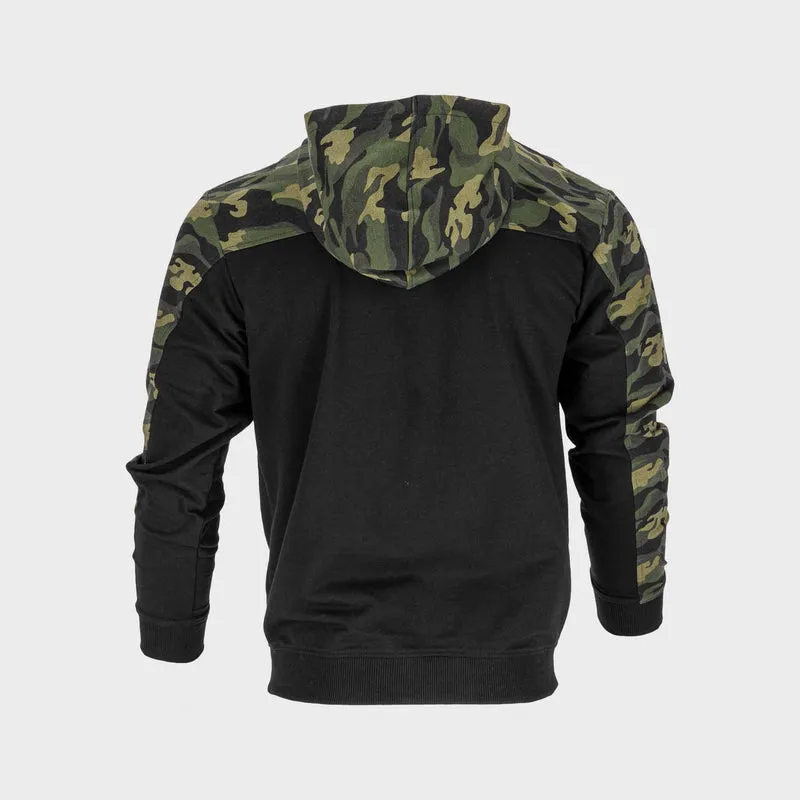 Jacheta Hanorac cu Gluga si Fermoar / Camuflaj - 2XL