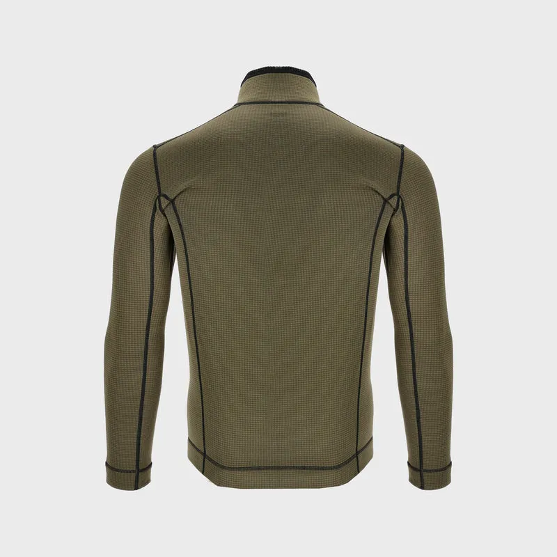 Bluza de Corp Termoactiva Elastica cu Fermoar - L